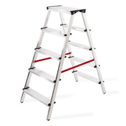 Scara aluminiu, Master, 2 tronsoane, 5 trepte, max 125 kg, 1.14 m
