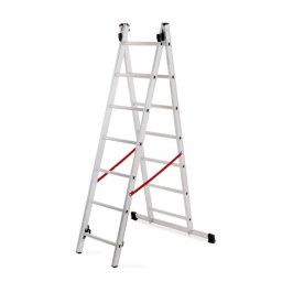 Scara aluminiu, Master, 2 tronsoane, 7 trepte, max 150 kg, 2-3.14 m
