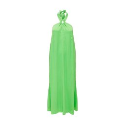 ONLY Rochie Onlrikka Sl Halterneck Maxi Dress Wvn 15296660 14-0156 TCX summer green