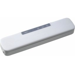 Aparat de vidat Rosberg R51987E, 80 W, 65 kPa, Latime plic 30 cm, Alb