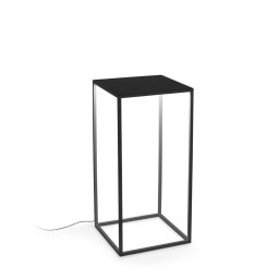 Măsută iluminată de exterior Ipotesi 282251, 16W LED, H:73 cm, IP44, neagră
