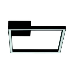 Lustră LED aplicată dimabilă LED/12W/230V negru Zambelis 2029