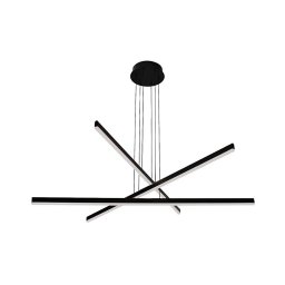 Lustră LED pe cablu dimabilă LED/48W/230V negru Zambelis 1947