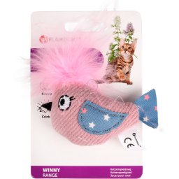 Jucărie pisici Flamingo Winny Pasăre ( 10 cm)