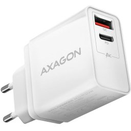 Incarcator retea Axagon ACU-PQ22W, Quick Charge 3.0, 3A, 22W putere totala, Alb
