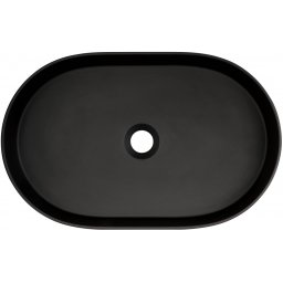 SILIA Lavoar oval CQS_NU6S Finisaj: negru