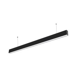 Lustră LED pe cablu SAMSUNG CHIP LED/40W/230V 6400K neagră
