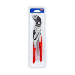Set 2 clesti KNIPEX Pliers Wrench 180 mm si Cobra 250 mm, pentru instalatii, mecanica si mentenanta, fabricat in Germania 00 31 20 V03