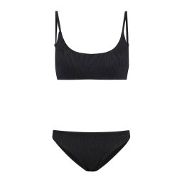 Shiwi Costum de baie două piese 'LOU' gri închis / negru