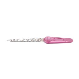 Pila metalica pentru unghii, small, roz
