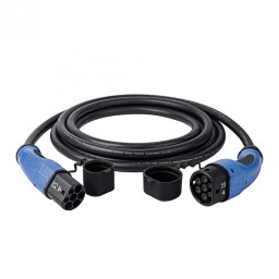 Cablu de incarcare masini electrice Type 2 la Type 2 3 faze 32A 22kW 6m, AK-EC-16
