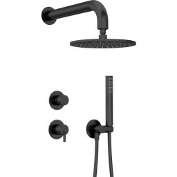 SILIA Set de duș NQS_N9YK Finisaj: negru