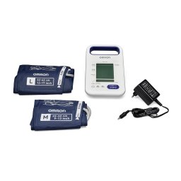 Tensiometru profesional portabil OMRON 1320, cu acumulator, validat clinic, mansete rezistente (M+L) cu furtun lung
