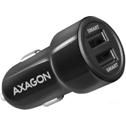 Incarcator auto AXAGON Pwc-5v5, 24 Wati, 2 x USB-A, Negru