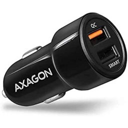 Incarcator auto AXAGON, Smart 5V 2,4A + Quick Charge 3.0, 30W, Negru