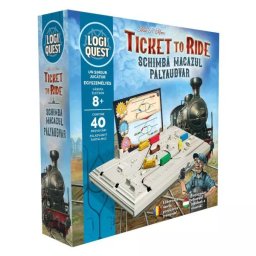 Logquest: Ticket to ride- Gara- joc de societate în limba maghiară