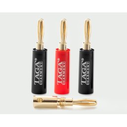 Set 4 conectori cablu boxe Taga Harmony TCB-001 tip banana