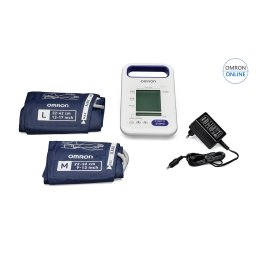 Tensiometru profesional portabil OMRON 1320, cu acumulator, validat clinic, mansete rezistente (M + L) cu furtun lung