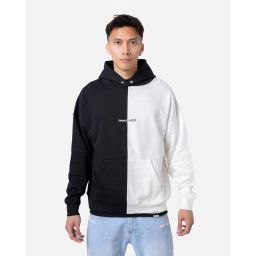Hanorac Oversized Versa - black/white Mărime: S