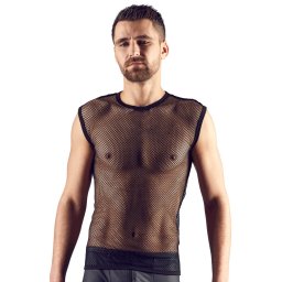 Svenjoyment Net Shirt 2160030 Black M/L