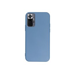 Premium silicone case, Xiaomi Redmi Note 10 5G, Blue