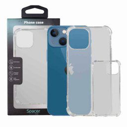 HUSA SMARTPHONE Spacer pentru Iphone 13 Mini- grosime 1.5mm- protectie suplimentara antisoc la colturi- material flexibil TPU- t