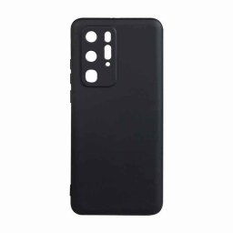HUSA SMARTPHONE Spacer pentru Huawei P 40 Pro- grosime 2mm- material flexibil silicon + interior cu microfibra- negru SPPC-HU-P-