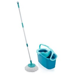 Mop rotativ cu galeata si stoarcere Leifheit Ergo