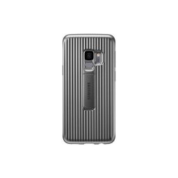 Husa Galaxy S9 G960 Protective Standing Cover Silver