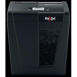 Distrugator documente SECURE X10, P4, cross-cut (confeti), 10 coli, 18l, negru