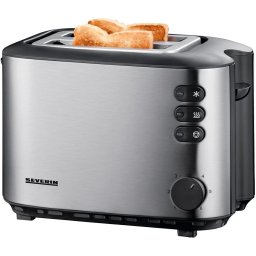 Prajitor de paine AT 2515 1000 W 2 felii Inox