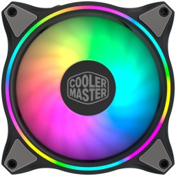 Cooler Master MasterFan MF120 HALO 3in1, case fan (black / transparent, pack of 3, incl.RGB controller)