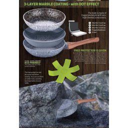 BERLINGER HAUS 5-piece cookware set BH/7060 Forest Line Original Brown, grey, brown