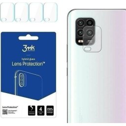 Protectie camera foto 3mk Lens Protect pentru Xiaomi Mi 10 Lite 5G, Sticla hibrida 7H