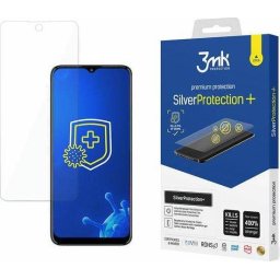 Folie protectie ecran 3mk SilverProtection+ antimicrobiana (Montaj umed) pentru Motorola Moto E40