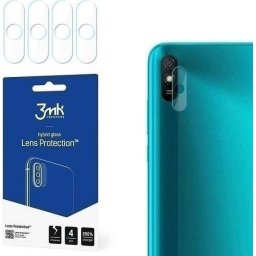 Protectie camera foto 3mk Lens Protect pentru Xiaomi Redmi 9A, Sticla hibrida 7H