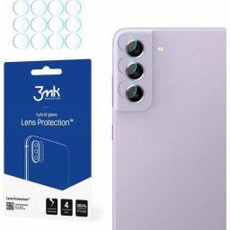 Folie de protecție cameră 3MK Lens Protection pentru Samsung Galaxy S21 FE 5G - set 4 buc.