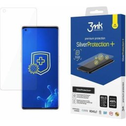 Folie protectie ecran 3mk SilverProtection+ antimicrobiana (Montaj umed) pentru Oppo Find X5