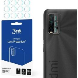 Protectie camera foto 3mk Lens Protect pentru Xiaomi Redmi 9T, Sticla hibrida 7H
