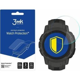 Folie protectie smartwatch 3mk FlexibleGlass pentru Garmin Instinct 2S, Transparenta