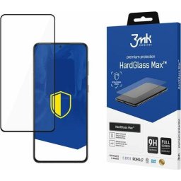 Folie de protecție Galaxy S22 Plus / S23 Plus 3mk HardGlass Max, Ramă neagră Samsung STICLĂ