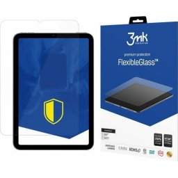 Folie protectie ecran 3mk FlexibleGlass pentru Apple iPad Mini 6 8.3", Transparenta