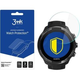 Folie de protectie ecran sticla hibrida 3MK Watch Protection FG pentru Suunto 9