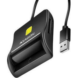 Card reader CRE-SM3SD, USB-A, Cititor carduri, Smart Card & SD/microSD/SIM Card FlatReader