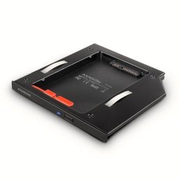 HDD Rack Rack Intern, RSS-CD09 , SSD/HDD - SATA 2.5", Internal NEGRU