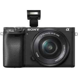 Kit aparat foto Sony Alpha 6400 ( cu obiectiv 16-50mm), negru (ILCE6400L)