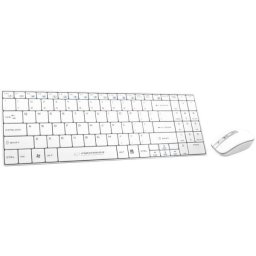 Kit Tastatura si Mouse Esperanza Liberty EK122W, Alb