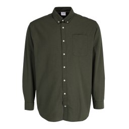 Jack & Jones Plus Cămașă 'Oxford' verde pin