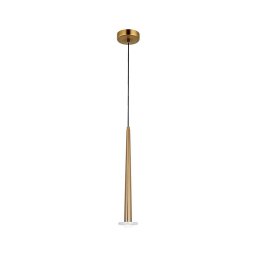 Lustră pe cablu LED/3W/230V CRI90 aurie Zambelis 22111