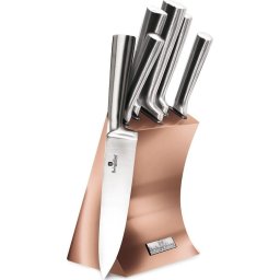Set cutite otel inoxidabil (6 piese) Rose Gold (Cupru) Metallic Line BH 2451